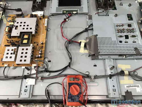 夏普LCD-46GE50A液晶电视反复重启故障检修指南